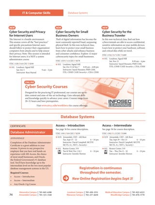 Brochure Inspiration Gallery: Higher Ed