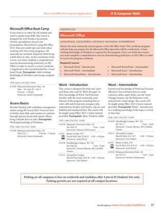 Brochure Inspiration Gallery: Higher Ed