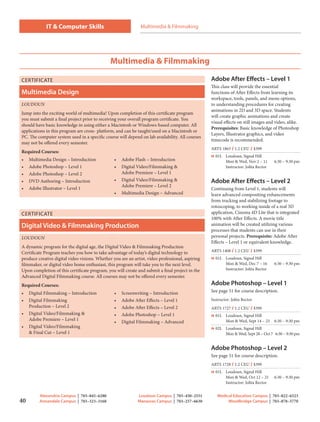 Brochure Inspiration Gallery: Higher Ed