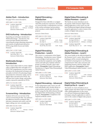 Brochure Inspiration Gallery: Higher Ed