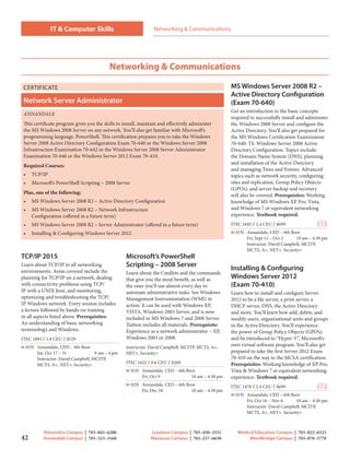 Brochure Inspiration Gallery: Higher Ed