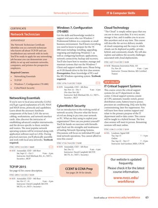 Brochure Inspiration Gallery: Higher Ed