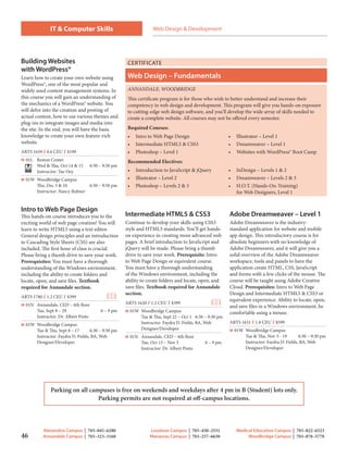 Brochure Inspiration Gallery: Higher Ed