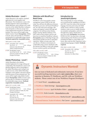 Brochure Inspiration Gallery: Higher Ed