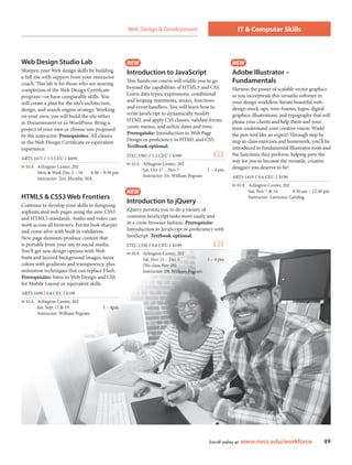 Brochure Inspiration Gallery: Higher Ed