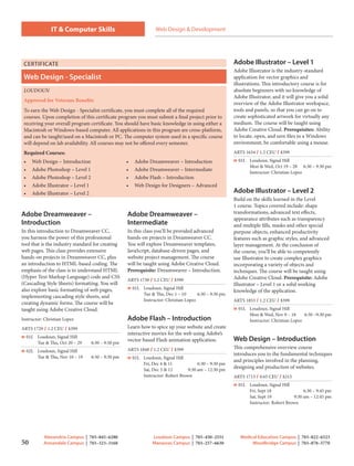 Brochure Inspiration Gallery: Higher Ed