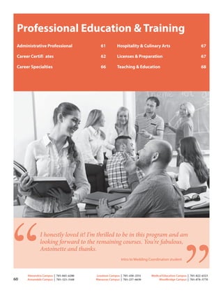 Brochure Inspiration Gallery: Higher Ed