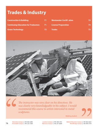 Brochure Inspiration Gallery: Higher Ed