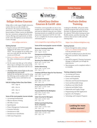 Brochure Inspiration Gallery: Higher Ed