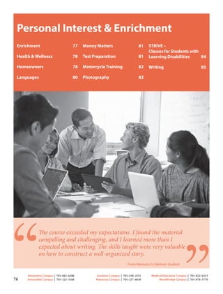 Brochure Inspiration Gallery: Higher Ed