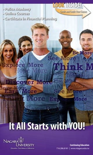 Brochure Inspiration Gallery: Higher Ed