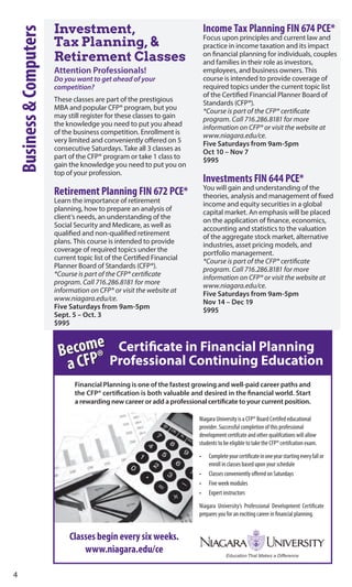 Brochure Inspiration Gallery: Higher Ed