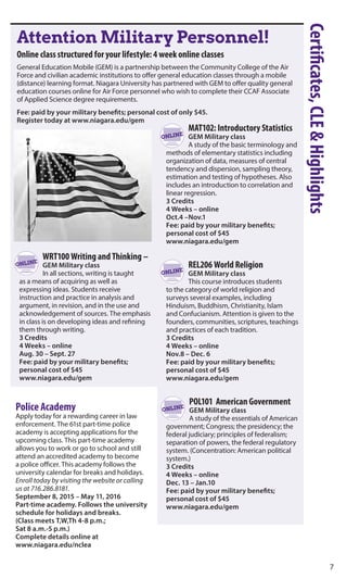 Brochure Inspiration Gallery: Higher Ed