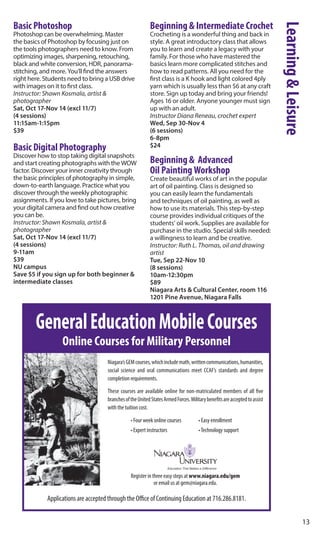 Brochure Inspiration Gallery: Higher Ed