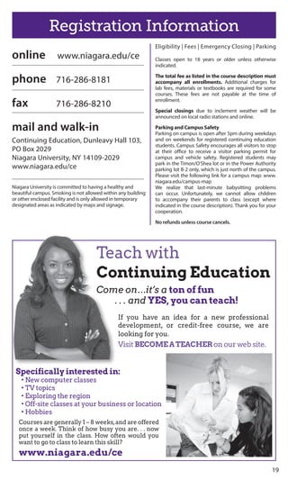 Brochure Inspiration Gallery: Higher Ed