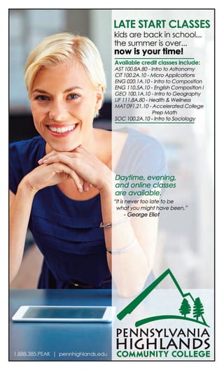 Brochure Inspiration Gallery: Higher Ed