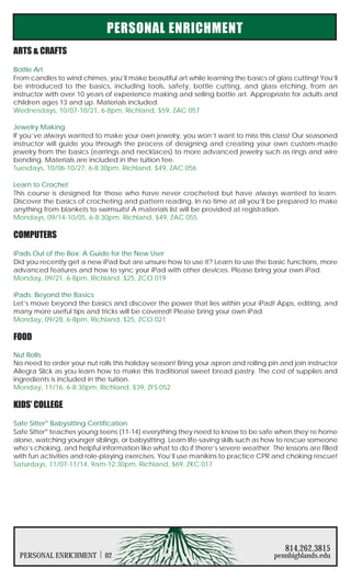 Brochure Inspiration Gallery: Higher Ed