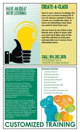 Brochure Inspiration Gallery: Higher Ed