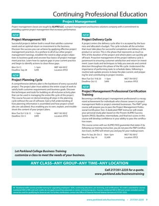 Brochure Inspiration Gallery: Higher Ed