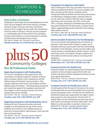 Brochure Inspiration Gallery: Higher Ed