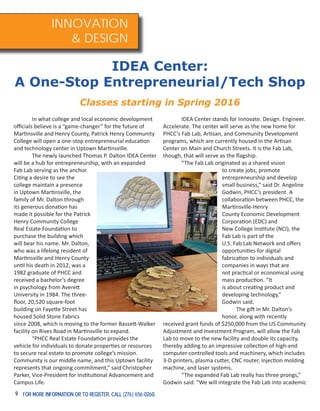 Brochure Inspiration Gallery: Higher Ed