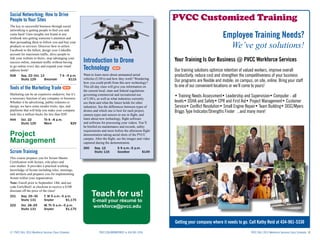 Brochure Inspiration Gallery: Higher Ed