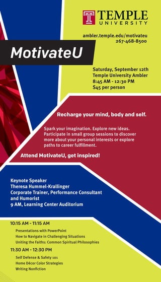 Brochure Inspiration Gallery: Higher Ed