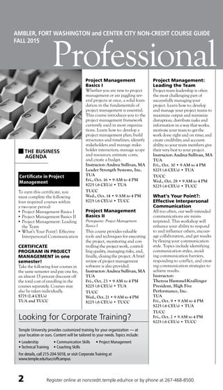 Brochure Inspiration Gallery: Higher Ed