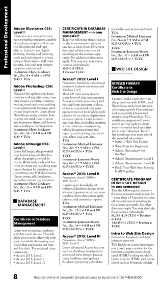 Brochure Inspiration Gallery: Higher Ed