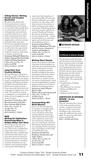 Brochure Inspiration Gallery: Higher Ed