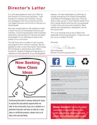 Brochure Inspiration Gallery: Higher Ed