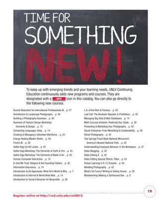 Brochure Inspiration Gallery: Higher Ed