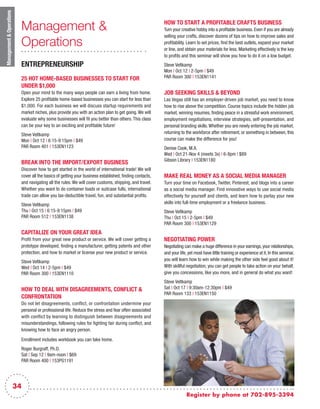 Brochure Inspiration Gallery: Higher Ed