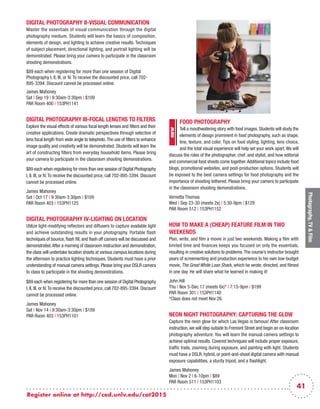 Brochure Inspiration Gallery: Higher Ed