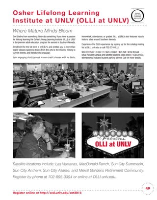 Brochure Inspiration Gallery: Higher Ed