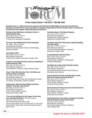 Brochure Inspiration Gallery: Higher Ed