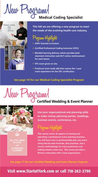 Brochure Inspiration Gallery: Higher Ed