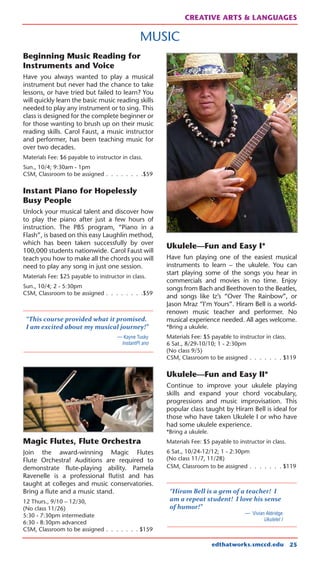 Brochure Inspiration Gallery: Higher Ed