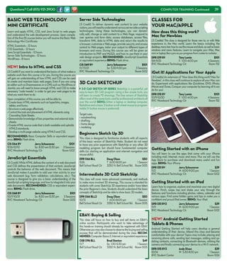 Brochure Inspiration Gallery: Higher Ed