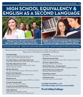 Brochure Inspiration Gallery: Higher Ed