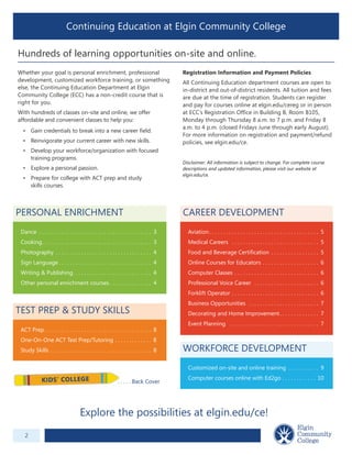 Brochure Inspiration Gallery: Higher Ed