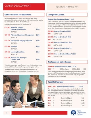 Brochure Inspiration Gallery: Higher Ed