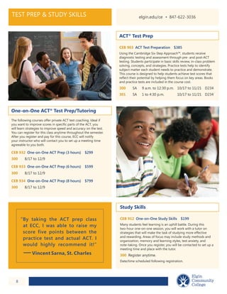 Brochure Inspiration Gallery: Higher Ed