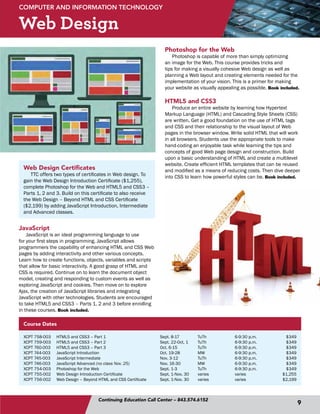 Brochure Inspiration Gallery: Higher Ed