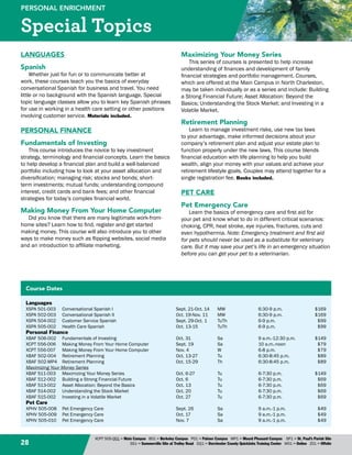 Brochure Inspiration Gallery: Higher Ed