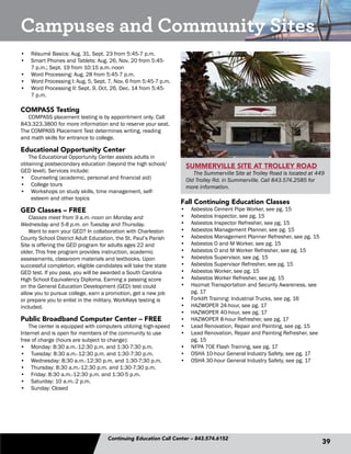 Brochure Inspiration Gallery: Higher Ed