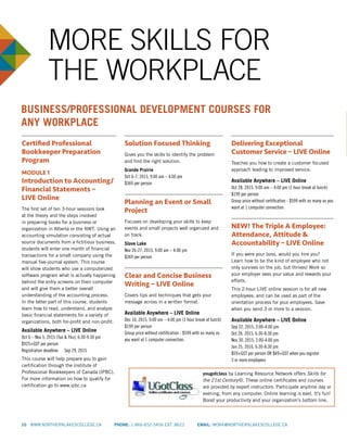 Brochure Inspiration Gallery: Higher Ed