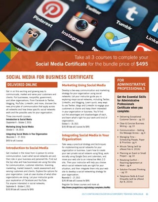 Brochure Inspiration Gallery: Higher Ed