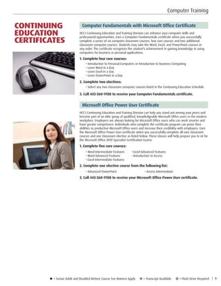 Brochure Inspiration Gallery: Higher Ed