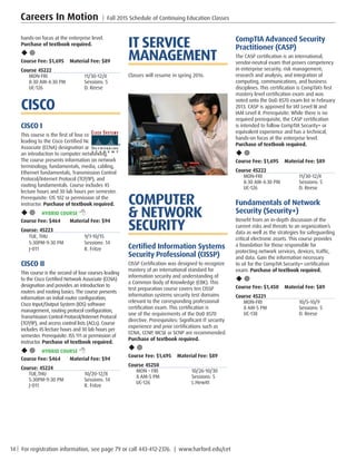 Brochure Inspiration Gallery: Higher Ed